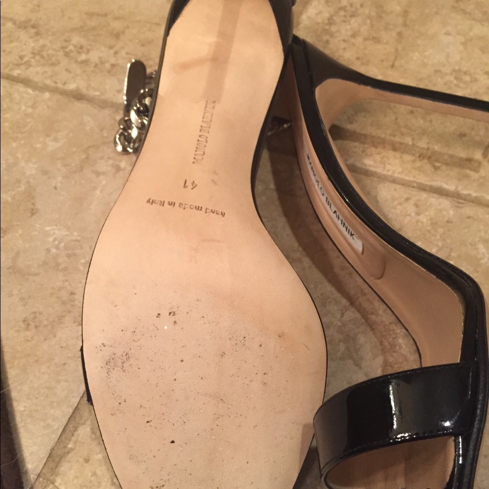 Manila Blahnik Chaos Chain Pumps - Picture 5 of 5